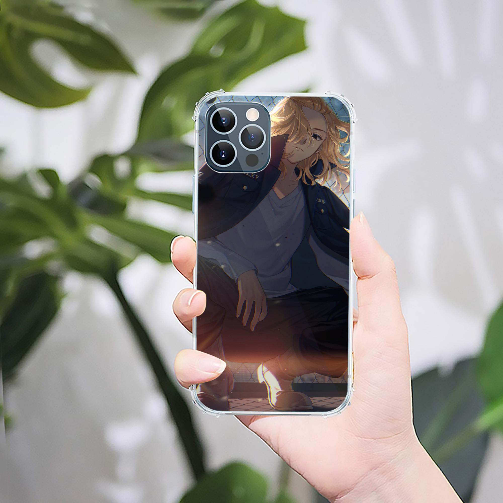 （画像用） 東京リベンジャーズ Tokyo Revengers 【iPhone 12シリーズ対応】透明スマホケース（クリアソフトケース）